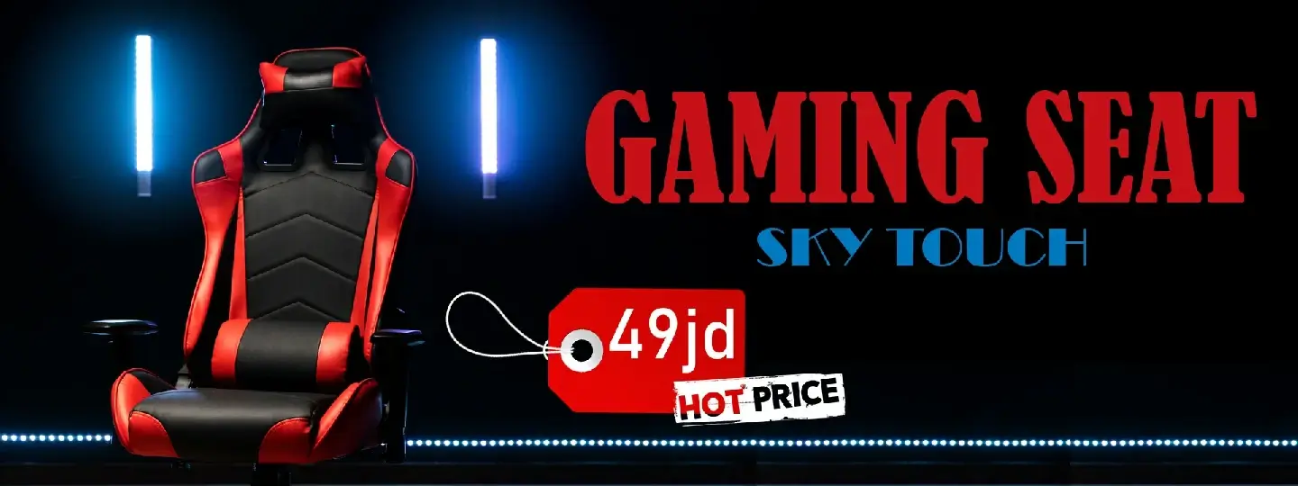 Gaming set banner desktop