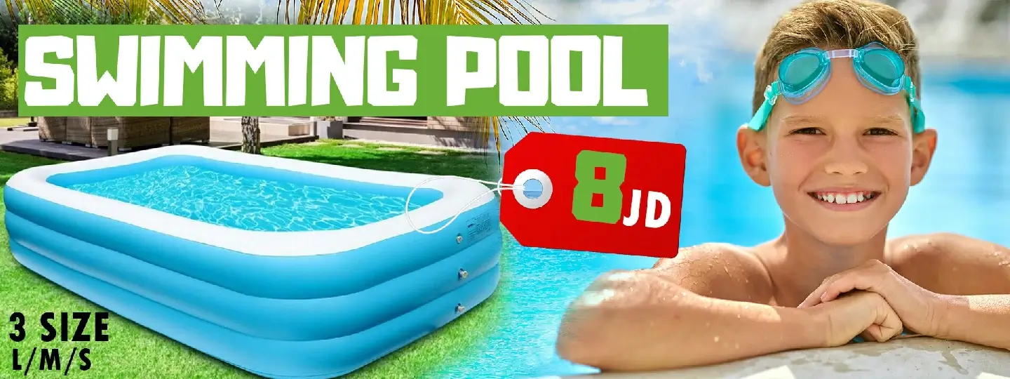 Swmming pool banner desktop