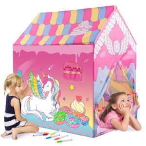 خيمة اطفال مع الوان