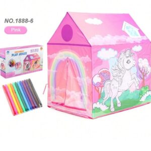 خيمة اطفال مع الوان