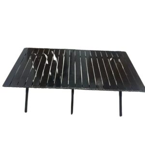 طاولة الرحلات اسود ستانلس