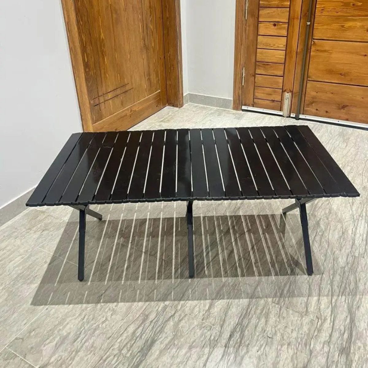 طاولة الرحلات اسود ستانلس - الصورة 3